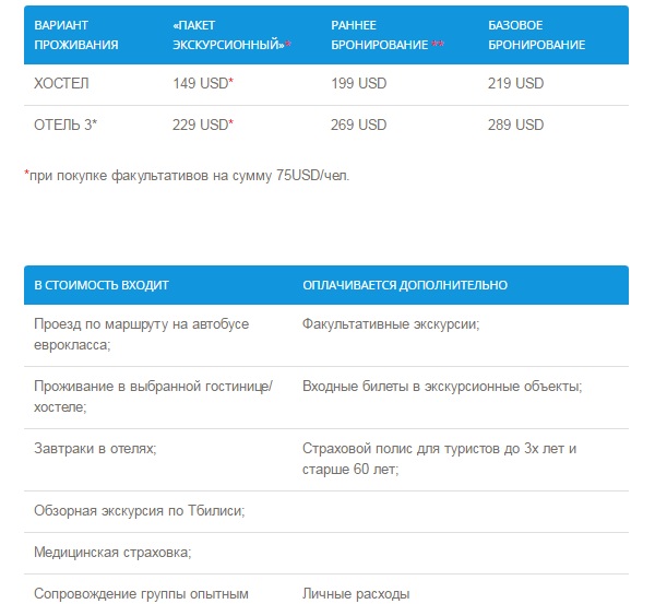 тур в грузию из харькова